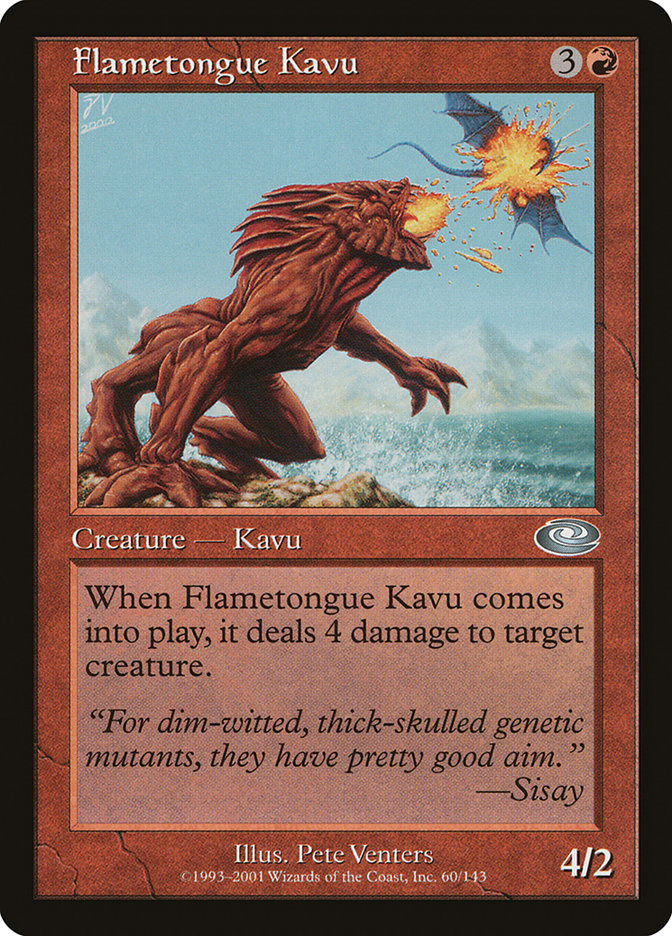 Flametongue Kavu [Planeshift] | Game Master's Emporium (The New GME)