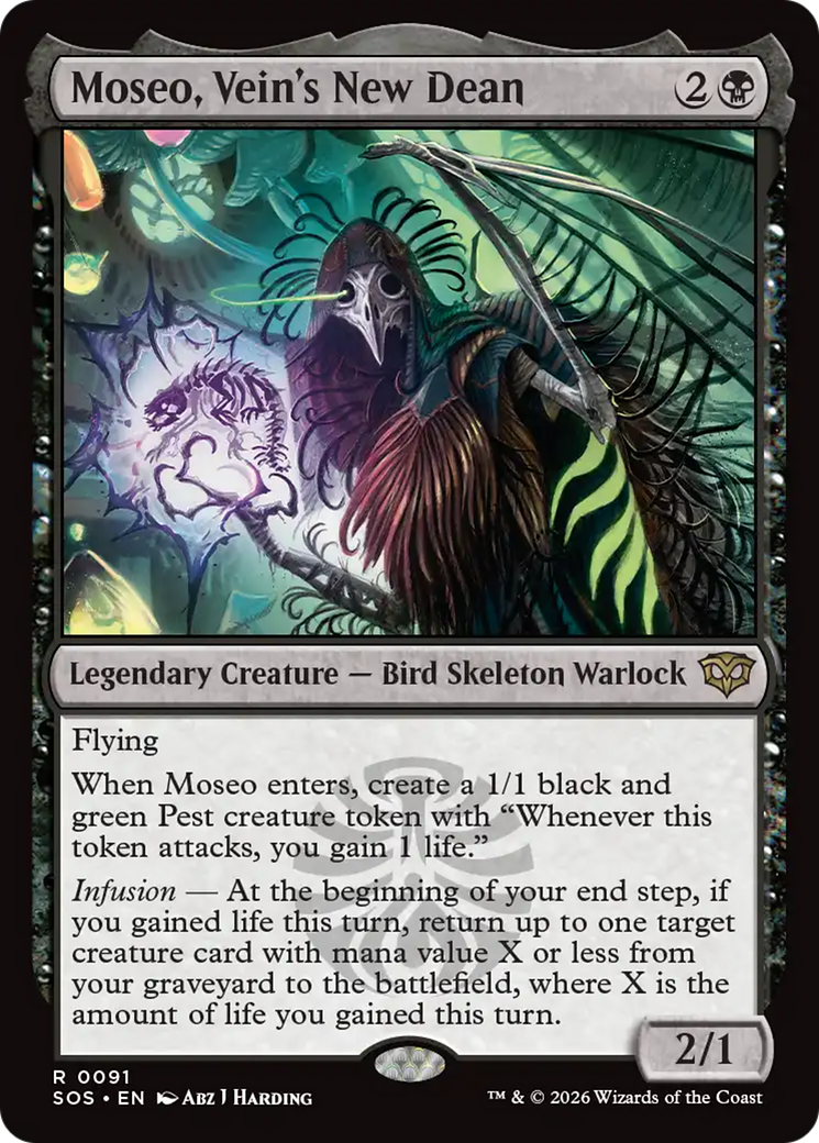 Moseo, Vein's New Dean [Secrets of Strixhaven] | Game Master's Emporium (The New GME)