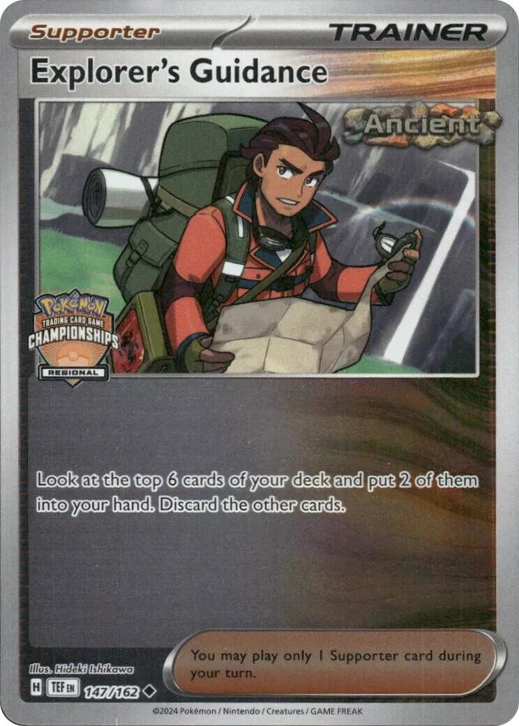 Explorer's Guidance (147/162) (2023 Regional Championships) [League & Championship Cards] | Game Master's Emporium (The New GME)