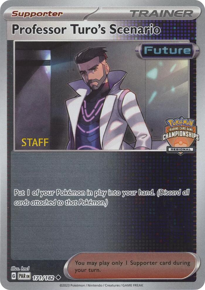 Professor Turo's Scenario (171/182) (2023 Regional Championships Staff) [League & Championship Cards] | Game Master's Emporium (The New GME)