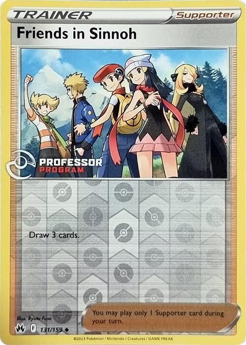 Friends in Sinnoh (131/159) (2023) [Professor Program Promos] | Game Master's Emporium (The New GME)