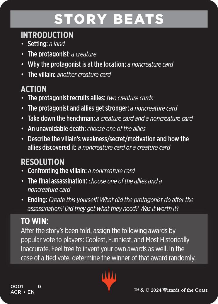 Into The Story: Assassin Edition (Magic Minigame) [Assassin's Creed Minigame] | Game Master's Emporium (The New GME)