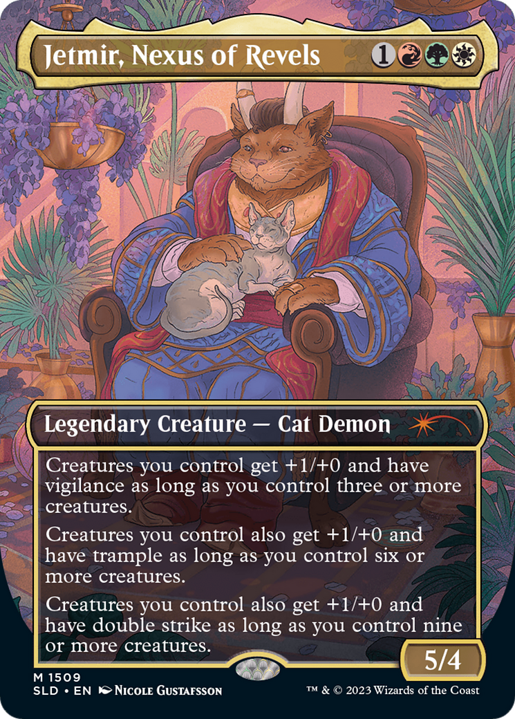 Jetmir, Nexus of Revels // Jetmir, Nexus of Revels [Secret Lair Commander Deck: Raining Cats and Dogs] | Game Master's Emporium (The New GME)