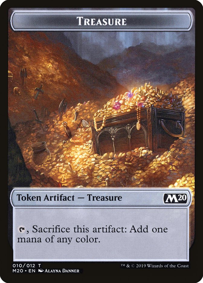 Treasure Token [Core Set 2020 Tokens] | Game Master's Emporium (The New GME)
