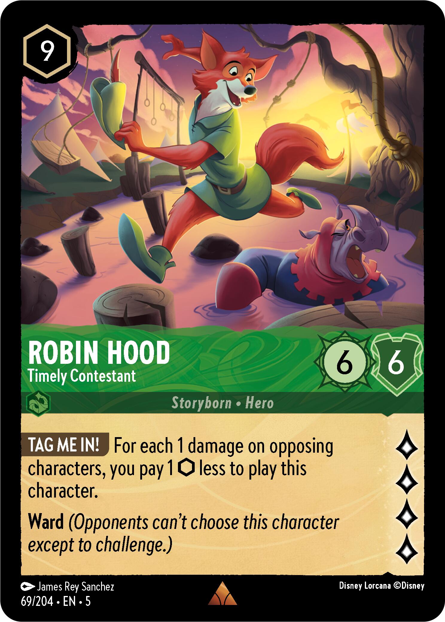 Robin Hood - Timely Contestant (69/204) [Shimmering Skies] | Game Master's Emporium (The New GME)