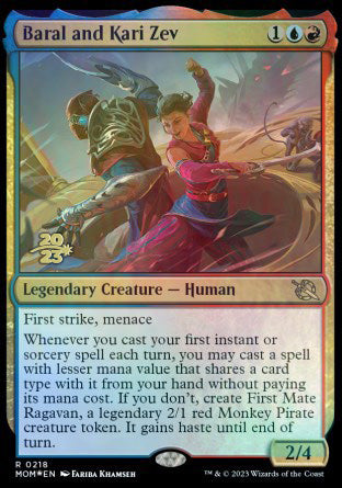 Baral and Kari Zev [March of the Machine Prerelease Promos] | Game Master's Emporium (The New GME)