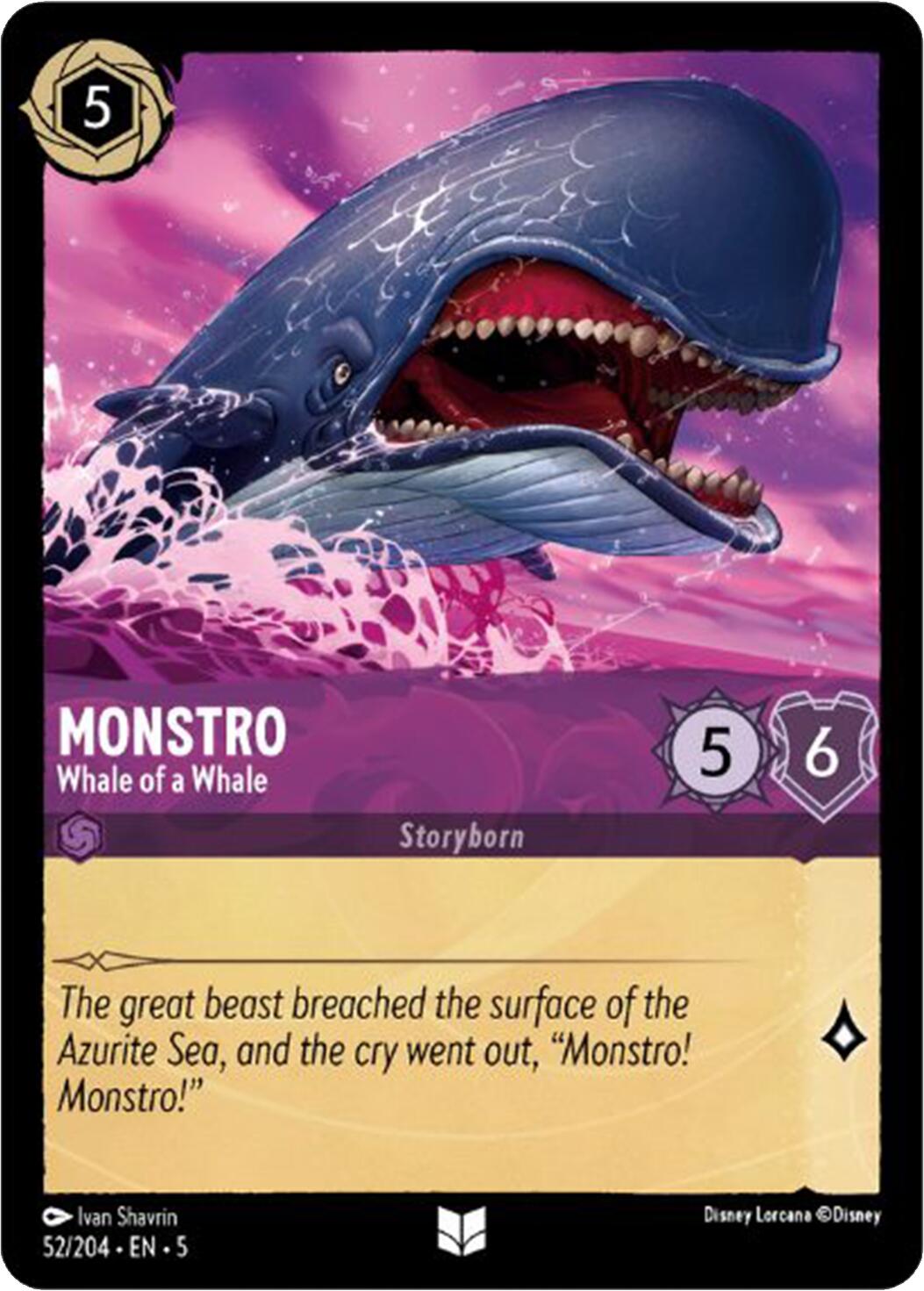 Monstro - Whale of a Whale (52/204) [Shimmering Skies] | Game Master's Emporium (The New GME)