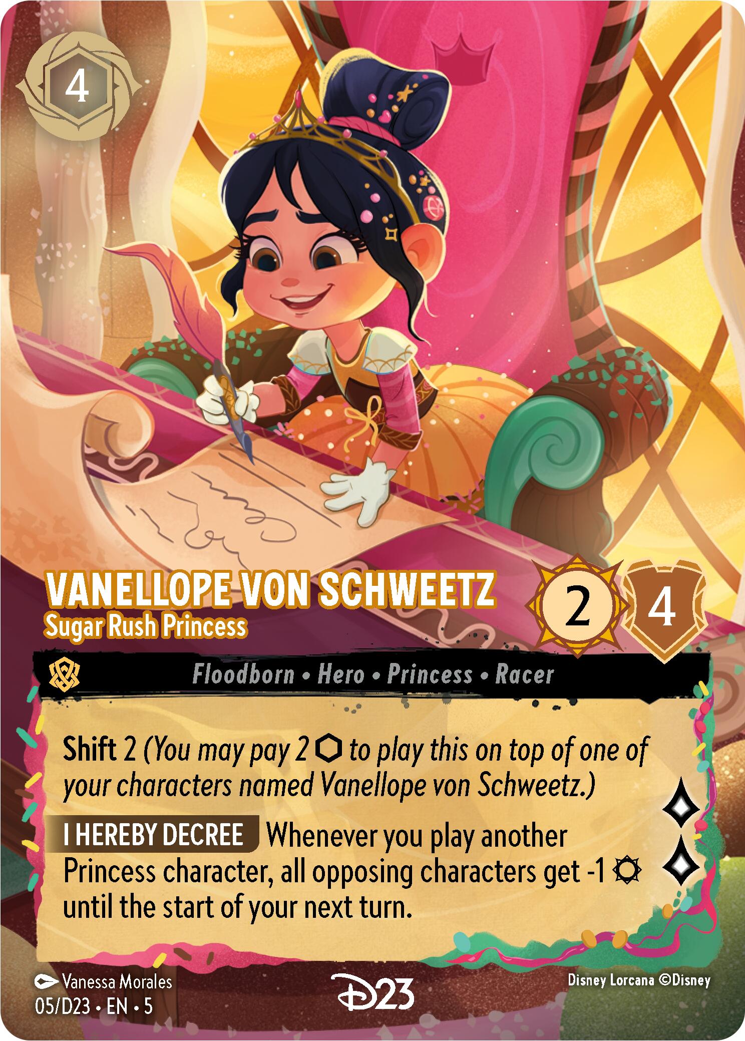 Vanellope von Schweetz - Sugar Rush Princess (5) [D23 Promos] | Game Master's Emporium (The New GME)