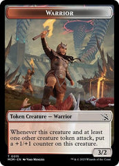 Warrior // Phyrexian Hydra (0012) Double-Sided Token [March of the Machine Tokens] | Game Master's Emporium (The New GME)