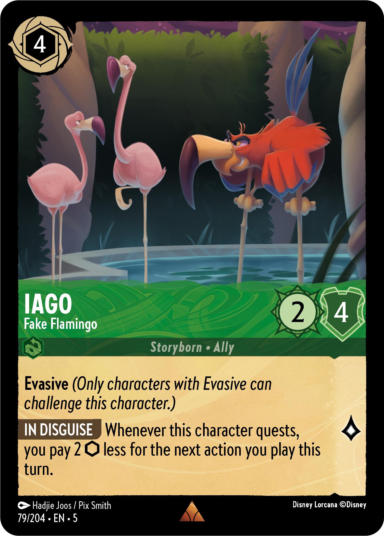 Iago - Fake Flamingo (79/204) [Shimmering Skies] | Game Master's Emporium (The New GME)