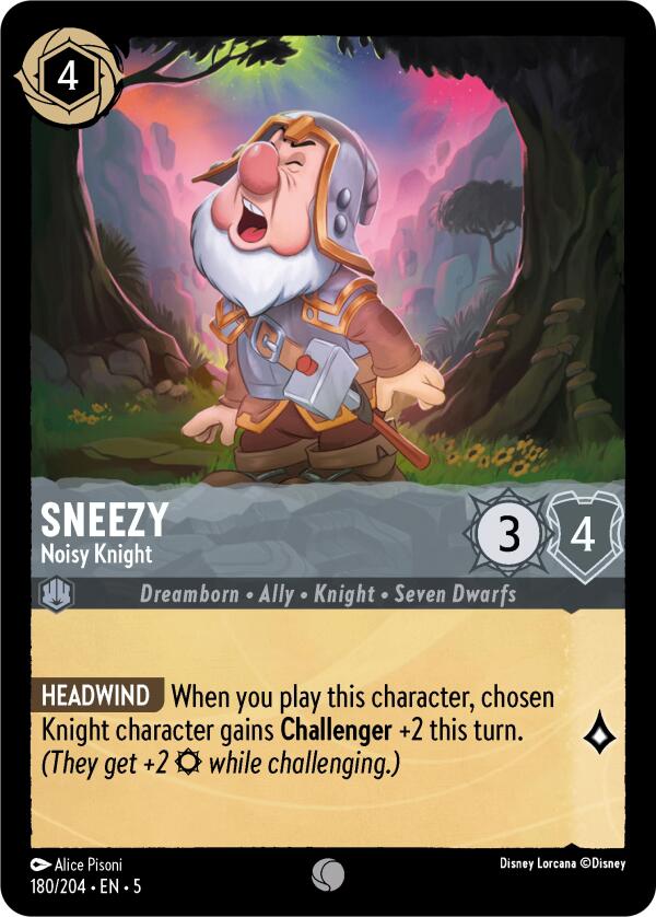 Sneezy - Noisy Knight (180/204) [Shimmering Skies] | Game Master's Emporium (The New GME)