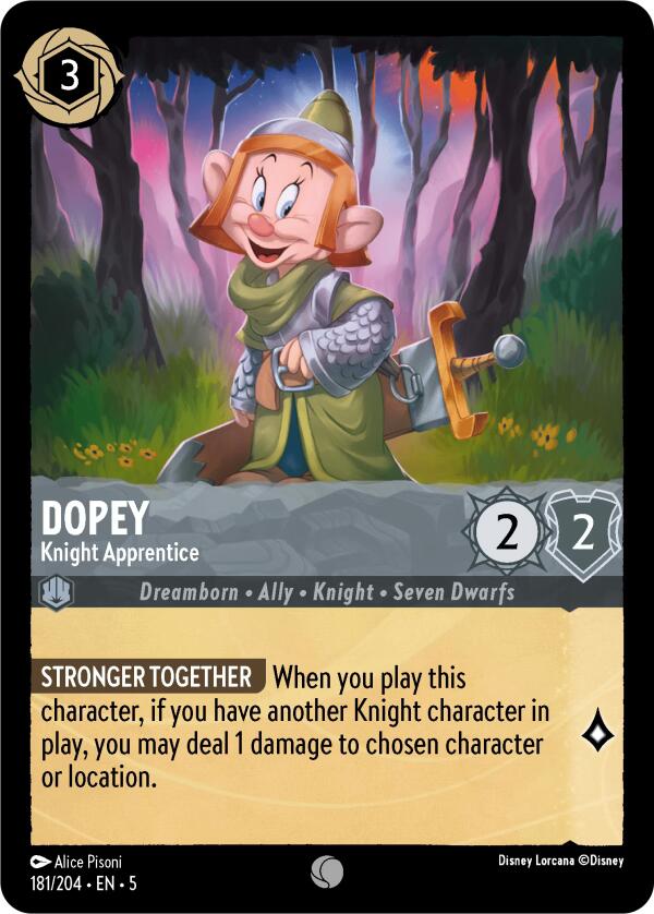 Dopey - Knight Apprentice (181/204) [Shimmering Skies] | Game Master's Emporium (The New GME)