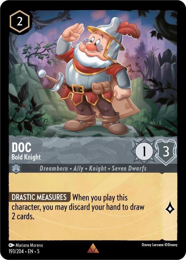 Doc - Bold Knight (193/204) [Shimmering Skies] | Game Master's Emporium (The New GME)
