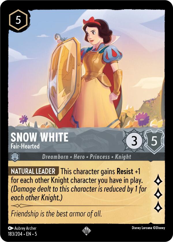 Snow White - Fair-Hearted (183/204) [Shimmering Skies] | Game Master's Emporium (The New GME)