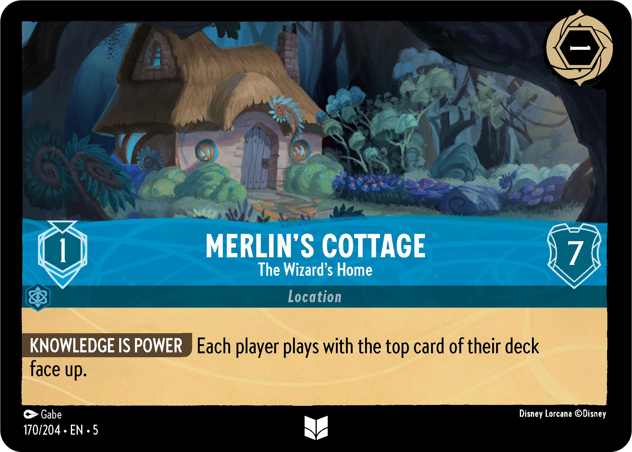 Merlin's Cottage - The Wizard's Home (170/204) [Shimmering Skies] | Game Master's Emporium (The New GME)
