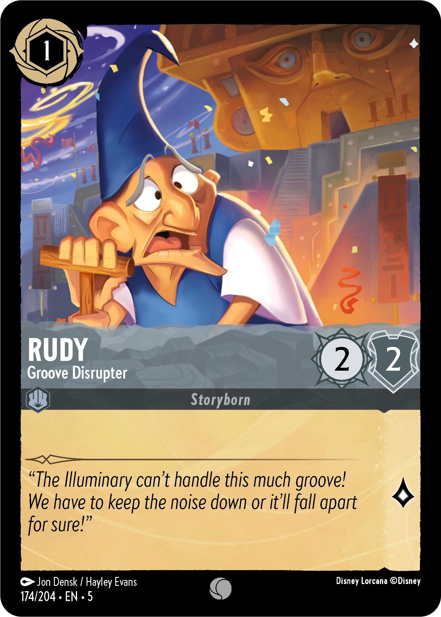 Rudy - Groove Disrupter (174/204) [Shimmering Skies] | Game Master's Emporium (The New GME)