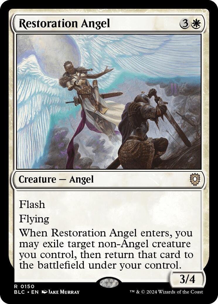 Restoration Angel [Bloomburrow Commander] | Game Master's Emporium (The New GME)