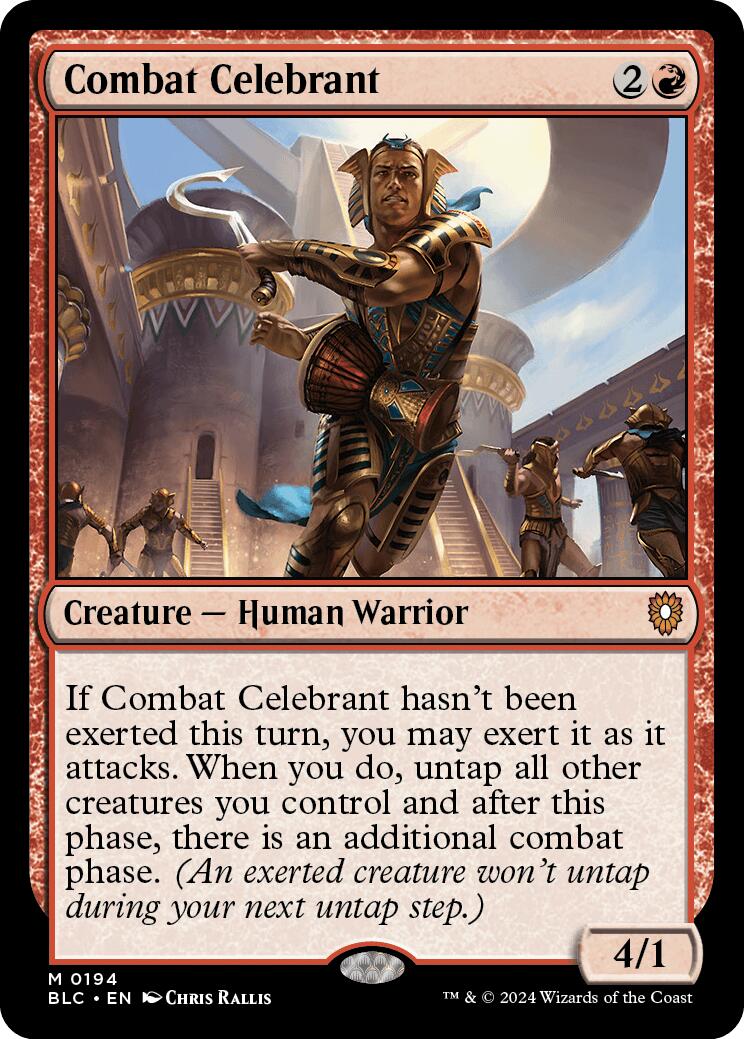 Combat Celebrant [Bloomburrow Commander] | Game Master's Emporium (The New GME)