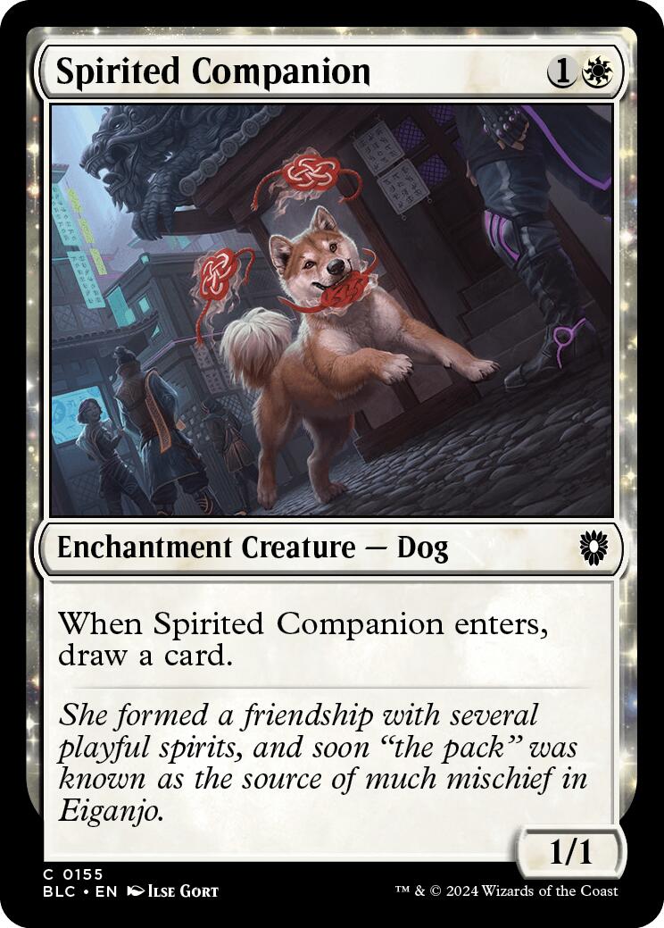 Spirited Companion [Bloomburrow Commander] | Game Master's Emporium (The New GME)