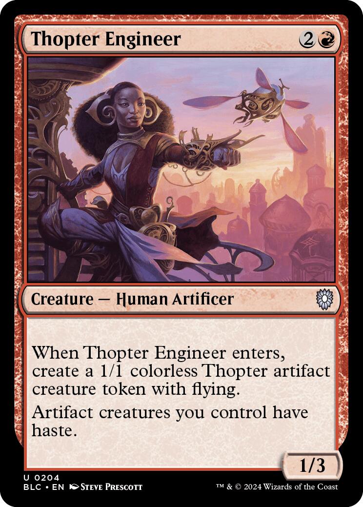 Thopter Engineer [Bloomburrow Commander] | Game Master's Emporium (The New GME)