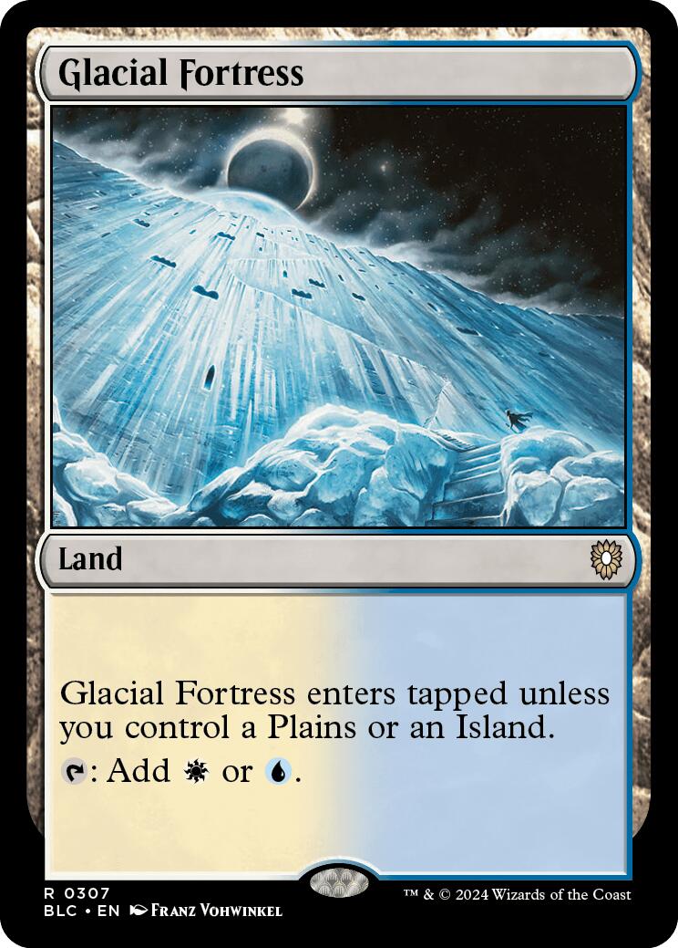 Glacial Fortress [Bloomburrow Commander] | Game Master's Emporium (The New GME)