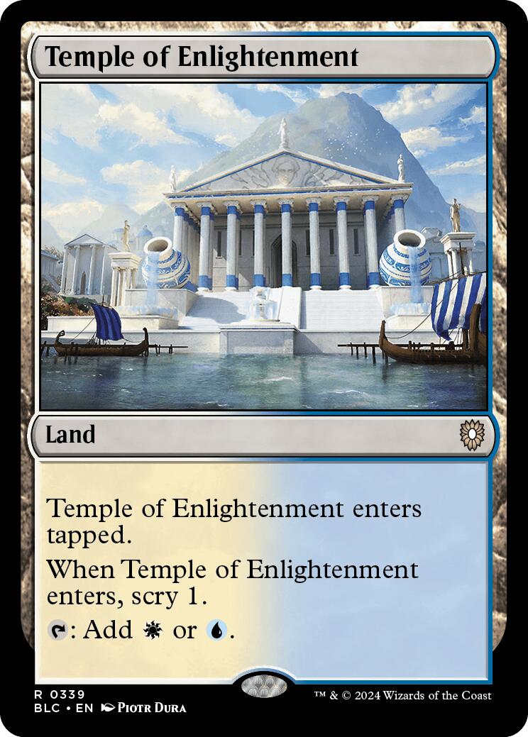 Temple of Enlightenment [Bloomburrow Commander] | Game Master's Emporium (The New GME)