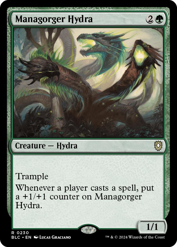 Managorger Hydra [Bloomburrow Commander] | Game Master's Emporium (The New GME)