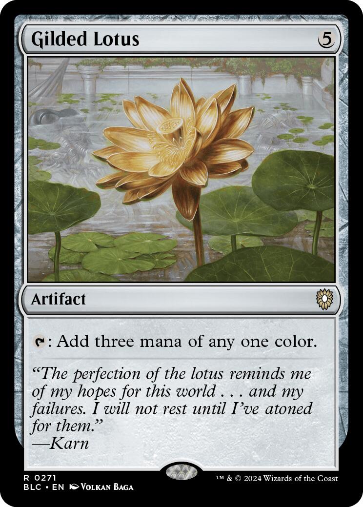 Gilded Lotus [Bloomburrow Commander] | Game Master's Emporium (The New GME)