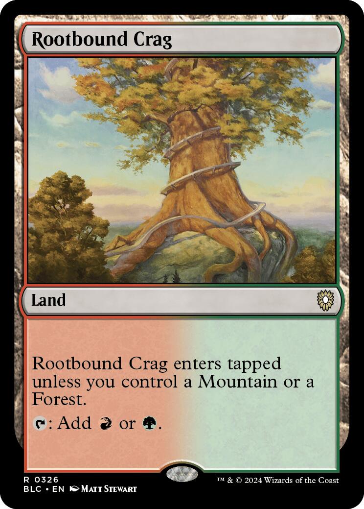 Rootbound Crag [Bloomburrow Commander] | Game Master's Emporium (The New GME)