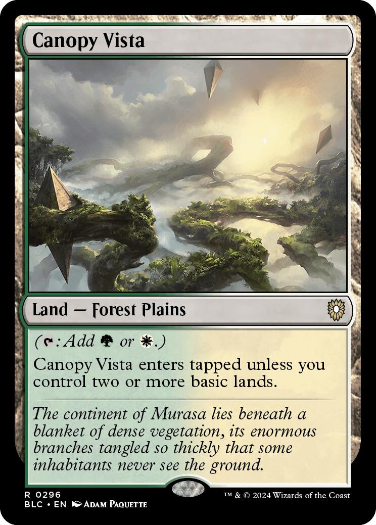 Canopy Vista [Bloomburrow Commander] | Game Master's Emporium (The New GME)