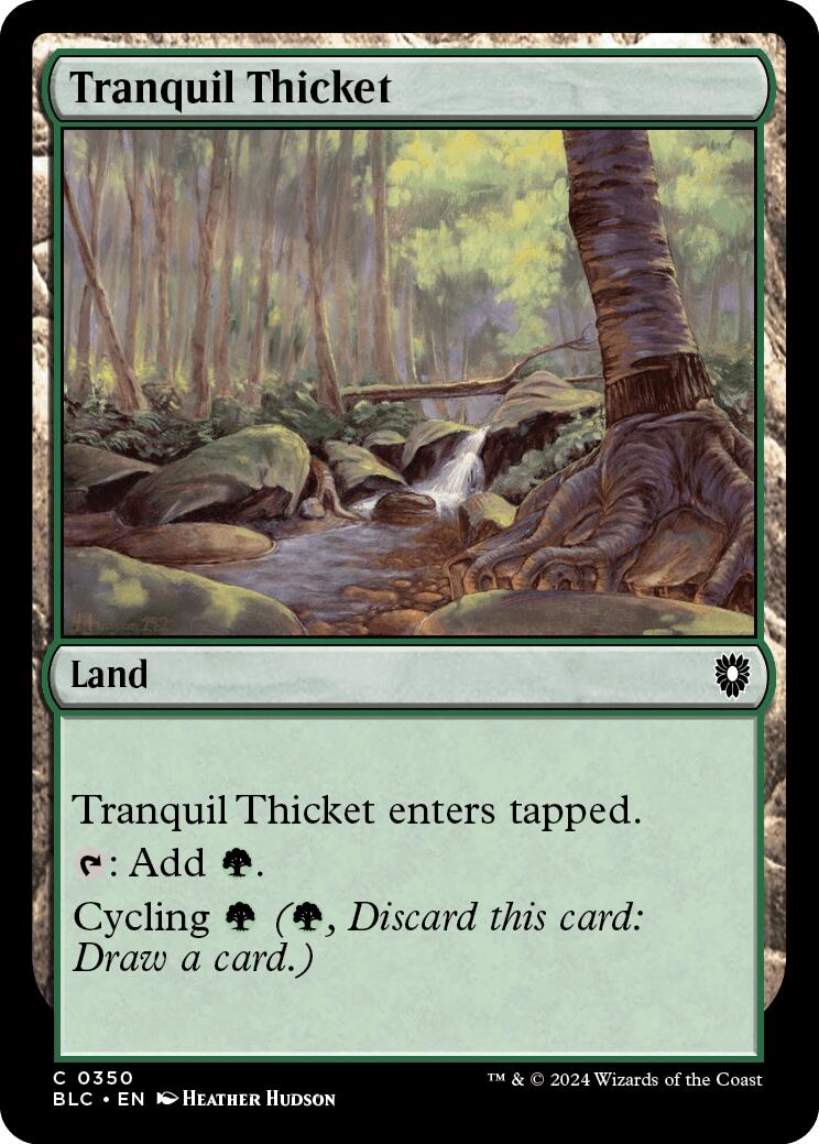 Tranquil Thicket [Bloomburrow Commander] | Game Master's Emporium (The New GME)