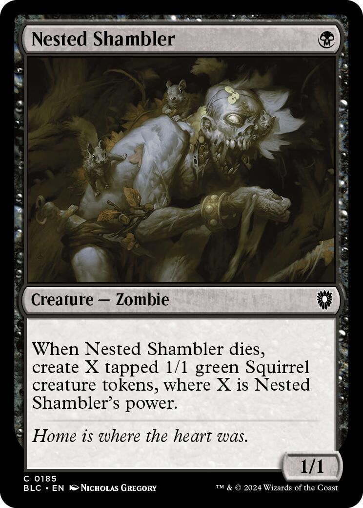 Nested Shambler [Bloomburrow Commander] | Game Master's Emporium (The New GME)