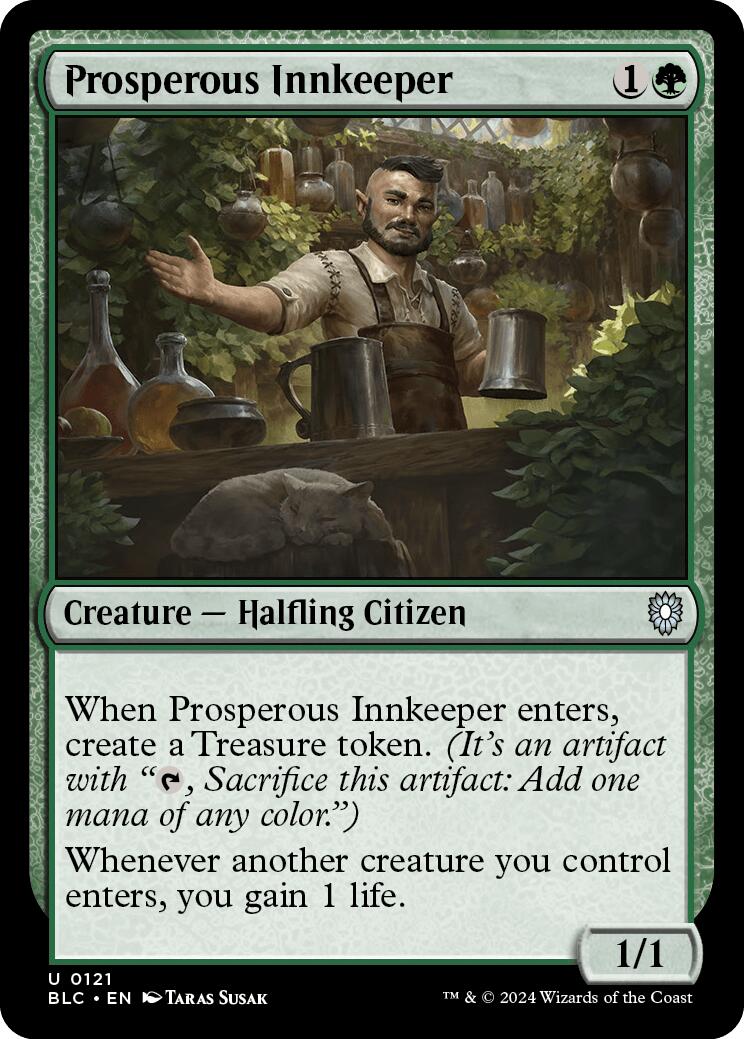 Prosperous Innkeeper [Bloomburrow Commander] | Game Master's Emporium (The New GME)