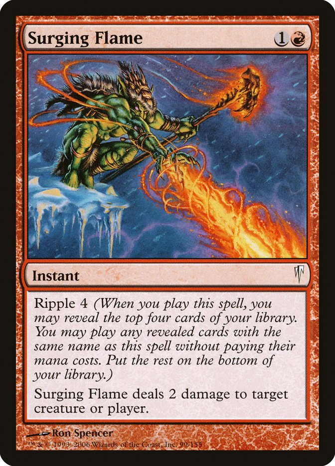 Surging Flame [Coldsnap] | Game Master's Emporium (The New GME)