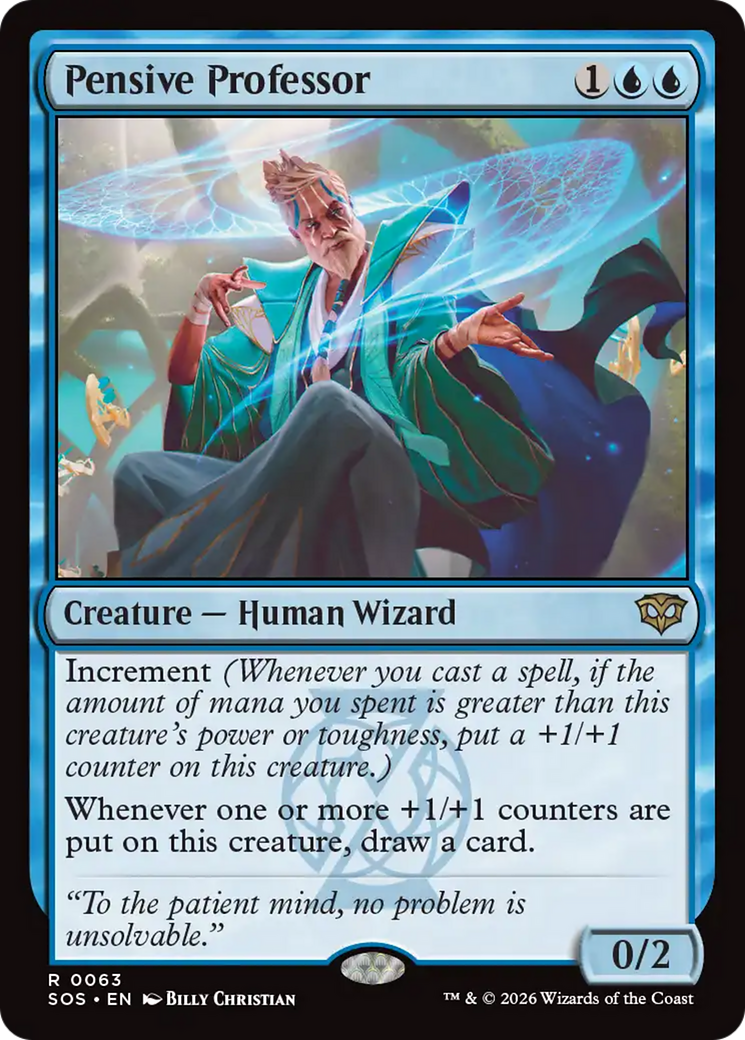 Pensive Professor [Secrets of Strixhaven] | Game Master's Emporium (The New GME)