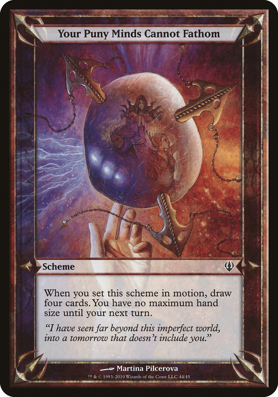 Your Puny Minds Cannot Fathom (Schemes) [Archenemy Schemes] | Game Master's Emporium (The New GME)