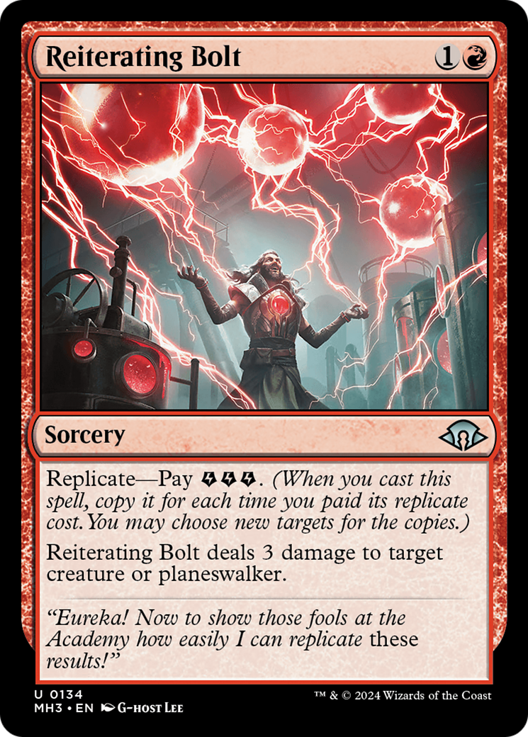 Reiterating Bolt [Modern Horizons 3] | Game Master's Emporium (The New GME)
