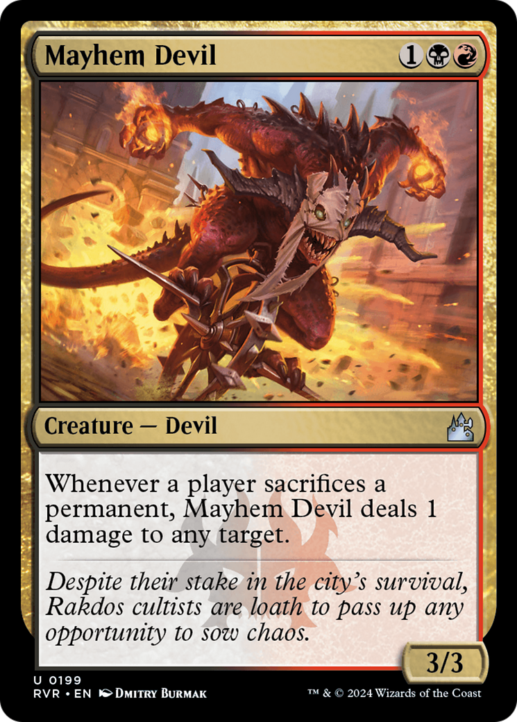Mayhem Devil [Ravnica Remastered] | Game Master's Emporium (The New GME)