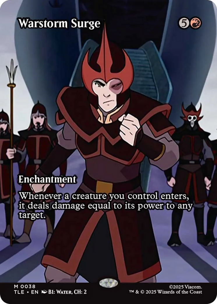 Warstorm Surge (Borderless) [Avatar: The Last Airbender: Eternal-Legal] | Game Master's Emporium (The New GME)