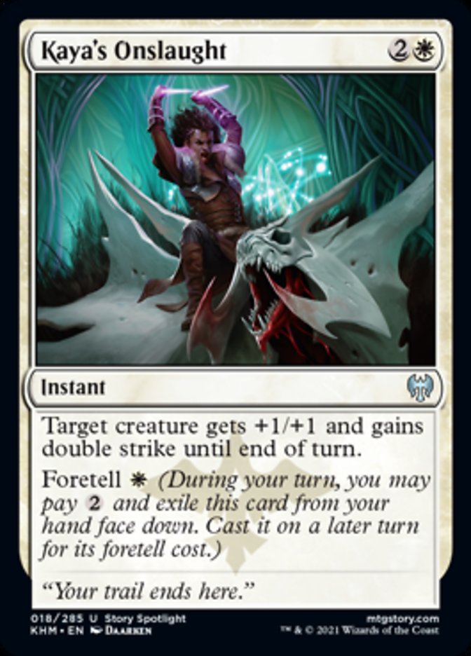 Kaya's Onslaught [Kaldheim] | Game Master's Emporium (The New GME)