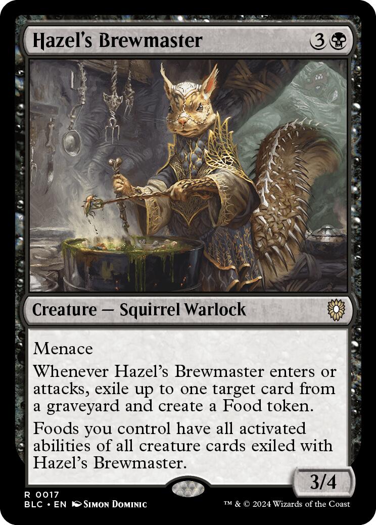 Hazel's Brewmaster [Bloomburrow Commander] | Game Master's Emporium (The New GME)