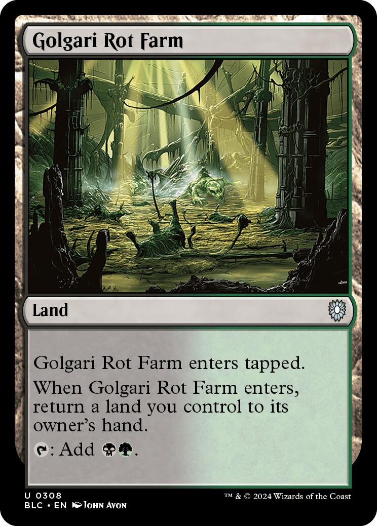 Golgari Rot Farm [Bloomburrow Commander] | Game Master's Emporium (The New GME)