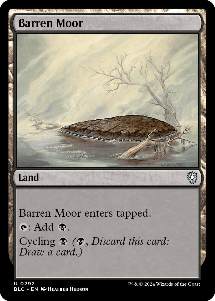 Barren Moor [Bloomburrow Commander] | Game Master's Emporium (The New GME)