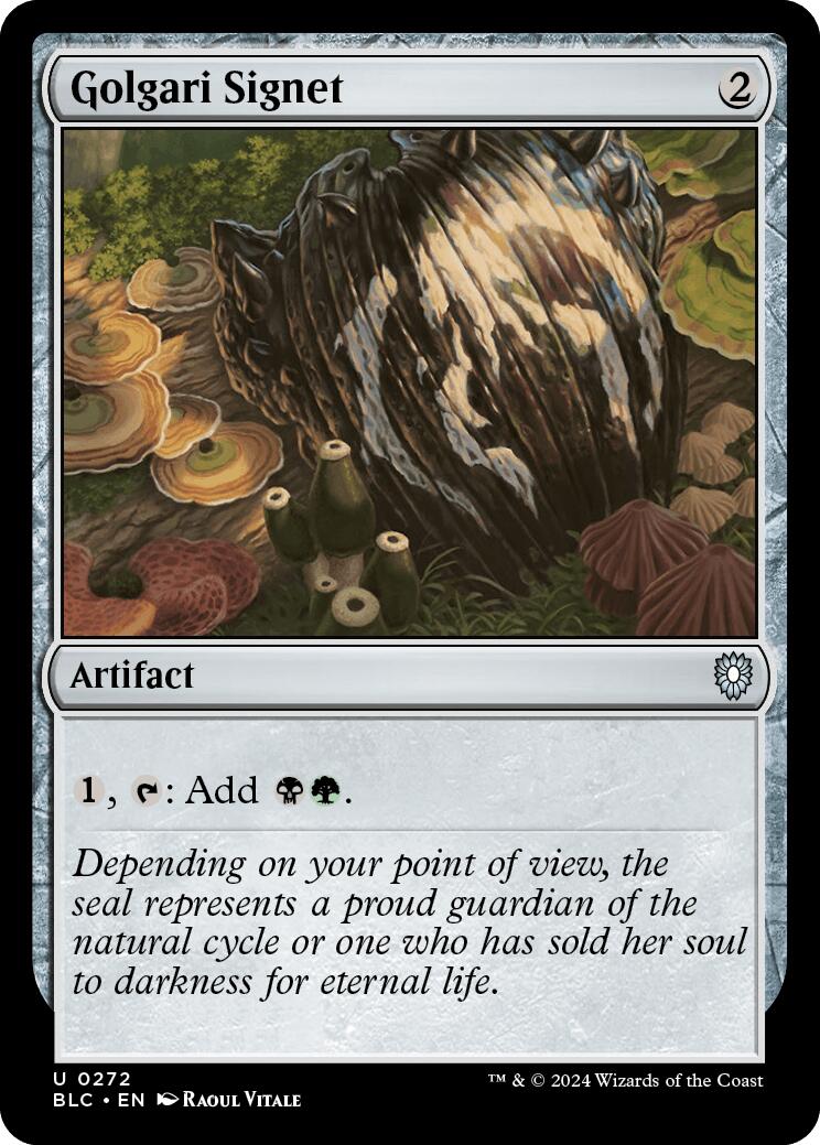 Golgari Signet [Bloomburrow Commander] | Game Master's Emporium (The New GME)