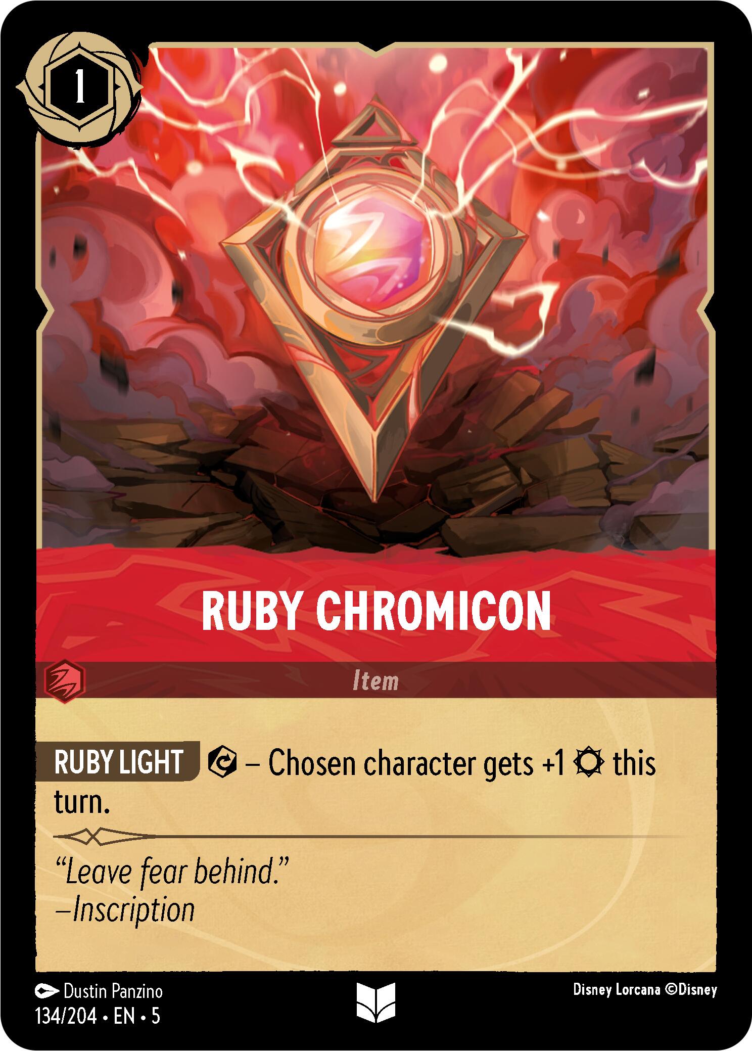 Ruby Chromicon (134/204) [Shimmering Skies] | Game Master's Emporium (The New GME)