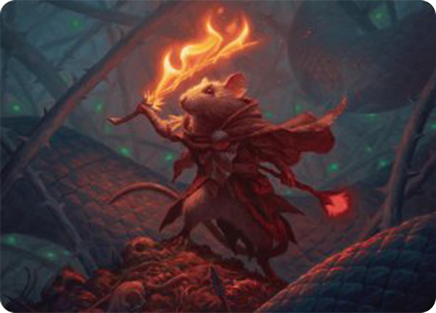 Emberheart Challenger Art Card [Bloomburrow Art Series] | Game Master's Emporium (The New GME)