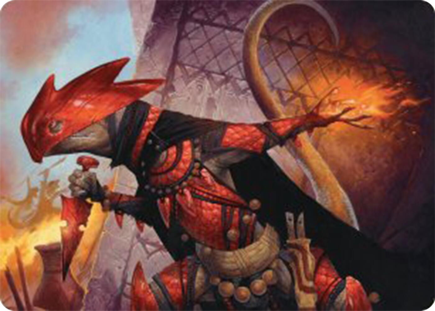 Cindering Cutthroat Art Card [Bloomburrow Art Series] | Game Master's Emporium (The New GME)