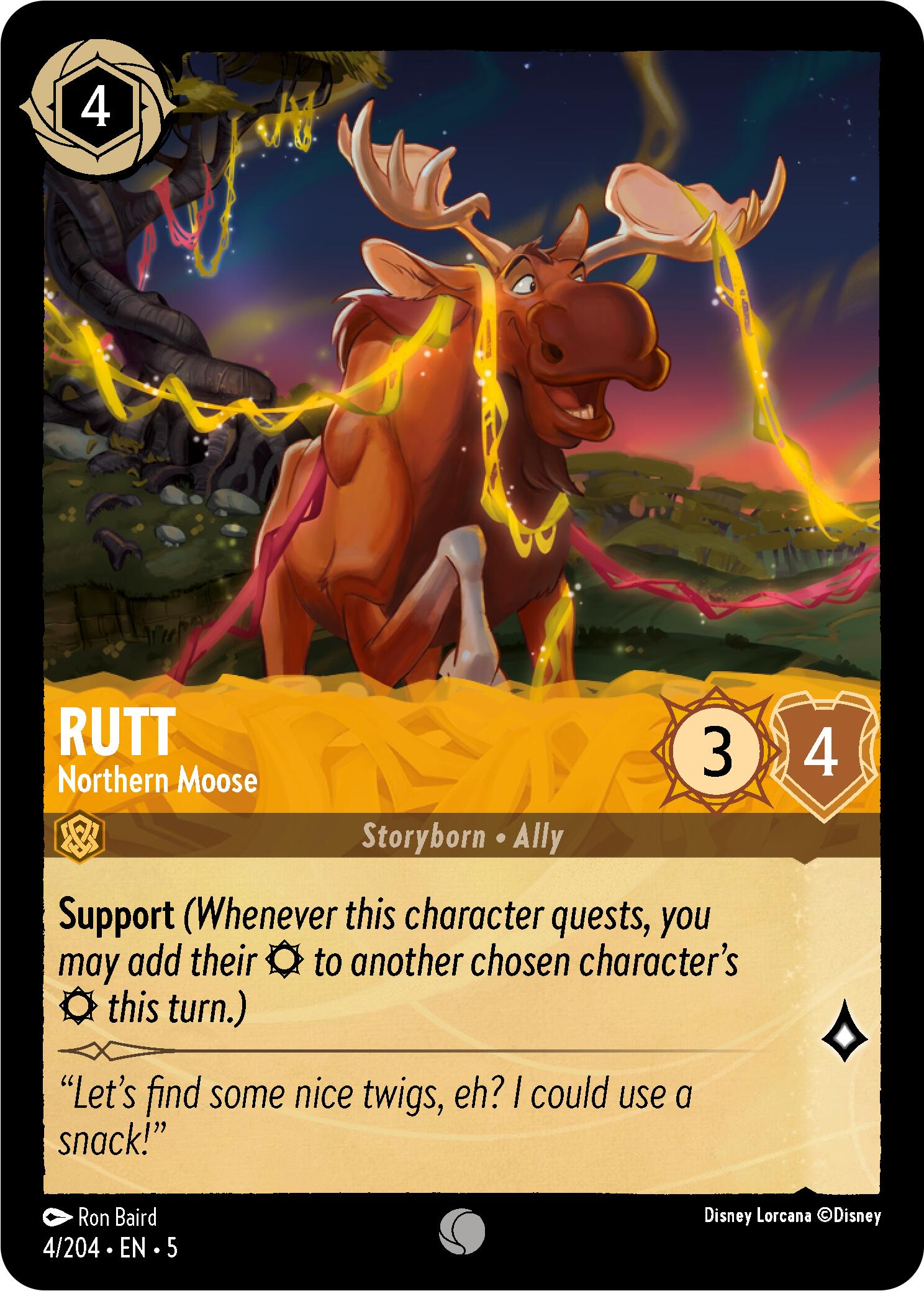 Rutt - Northern Moose (4/204) [Shimmering Skies] | Game Master's Emporium (The New GME)