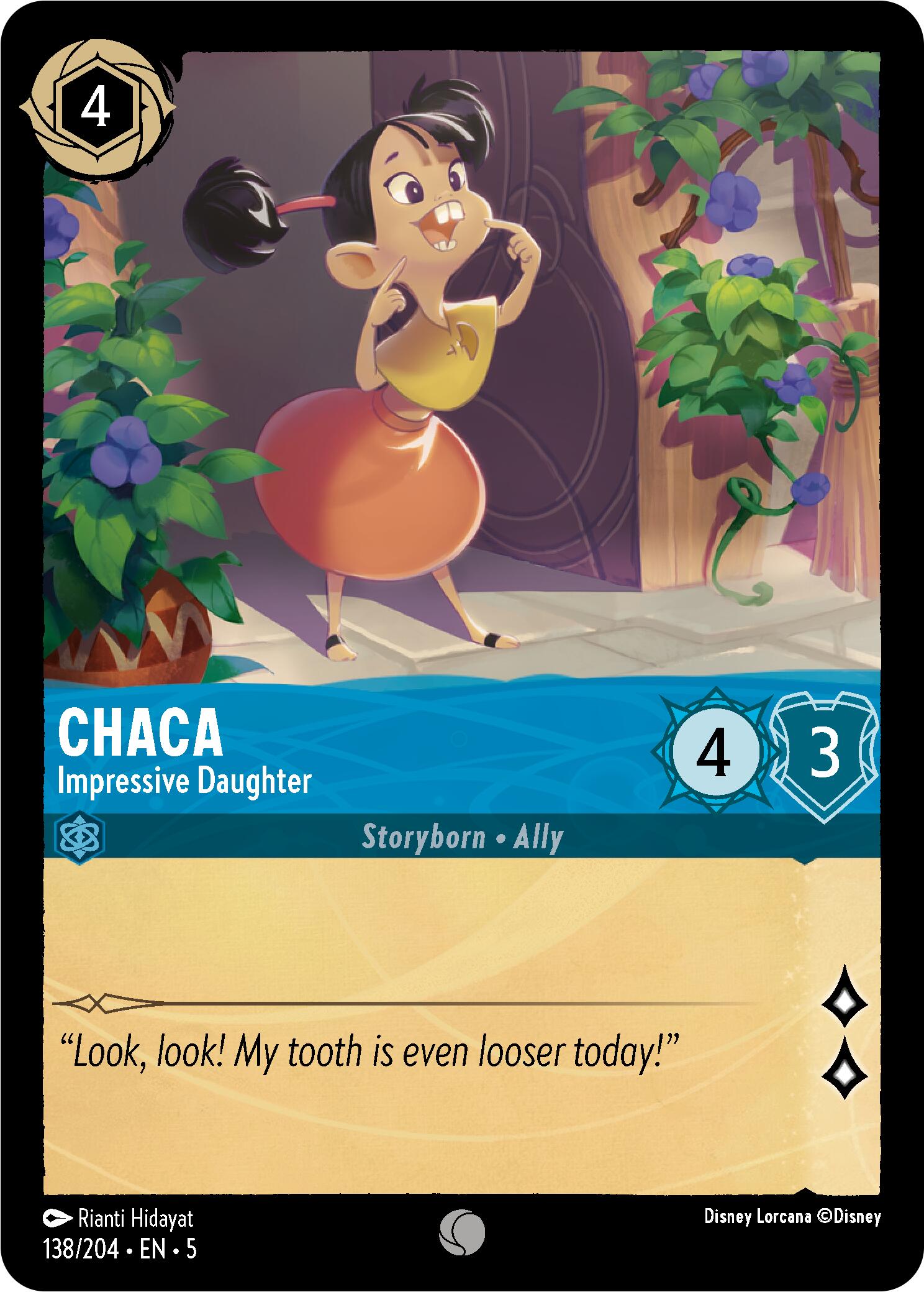 Chaca - Impresive Daughter (138/204) [Shimmering Skies] | Game Master's Emporium (The New GME)