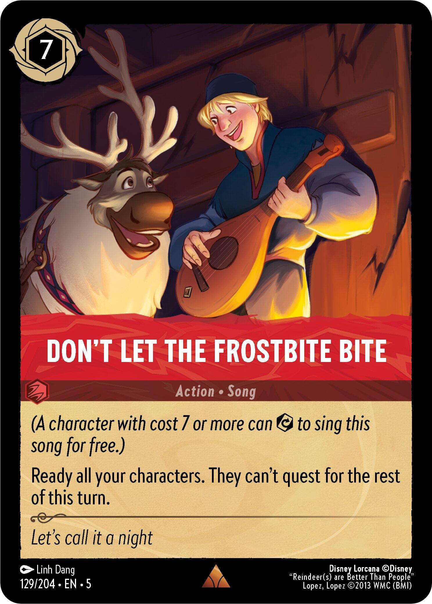 Don't Let the Frostbite Bite (129/204) [Shimmering Skies] | Game Master's Emporium (The New GME)